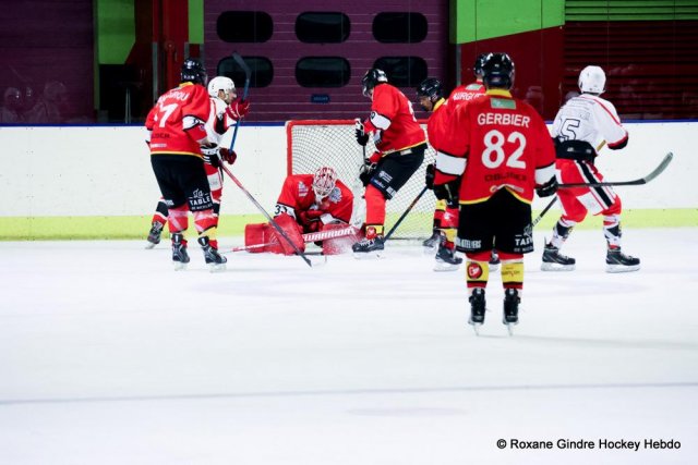 Photo hockey match Besançon - Dijon  le 27/01/2024
