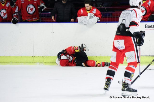Photo hockey match Besançon - Dijon  le 27/01/2024