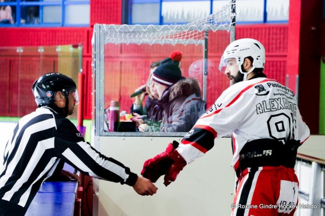 Photo hockey match Besançon - Dijon  le 27/01/2024