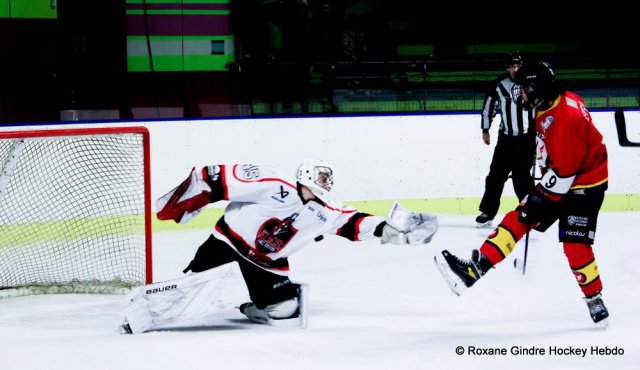 Photo hockey match Besançon - Dijon  le 27/01/2024