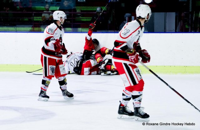 Photo hockey match Besançon - Dijon  le 27/01/2024