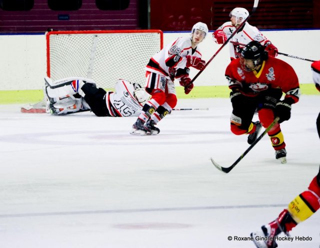 Photo hockey match Besançon - Dijon  le 27/01/2024