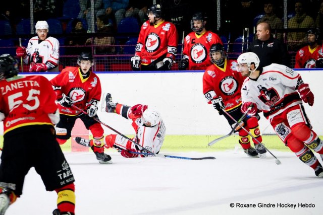 Photo hockey match Besançon - Dijon  le 27/01/2024