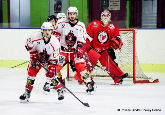 Photo hockey match Besançon - Dijon  le 27/01/2024