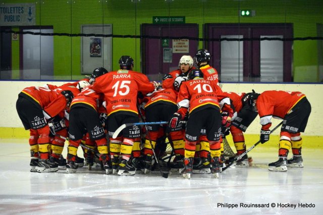 Photo hockey match Besançon - Dijon  le 27/01/2024