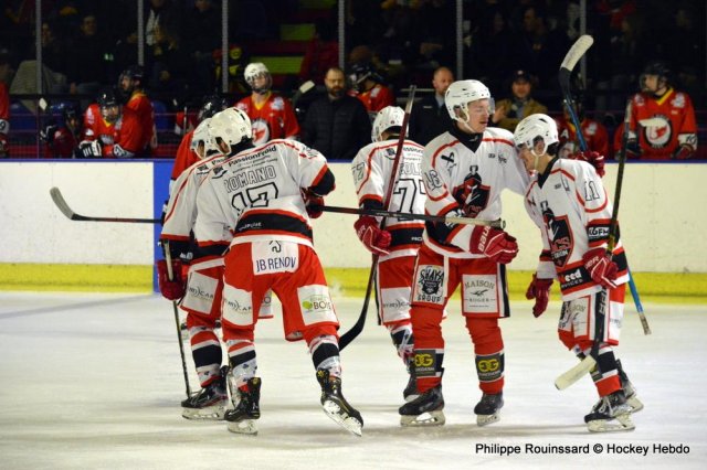 Photo hockey match Besançon - Dijon  le 27/01/2024