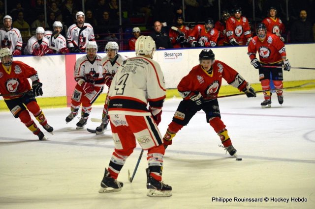 Photo hockey match Besançon - Dijon  le 27/01/2024