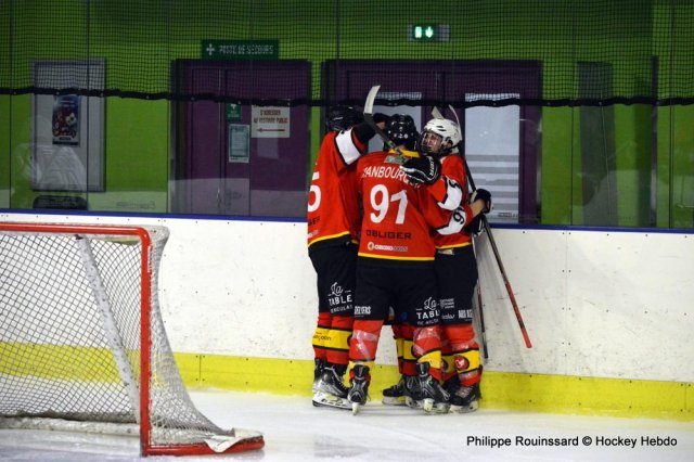 Photo hockey match Besançon - Dijon  le 27/01/2024