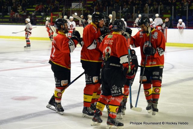 Photo hockey match Besançon - Dijon  le 27/01/2024