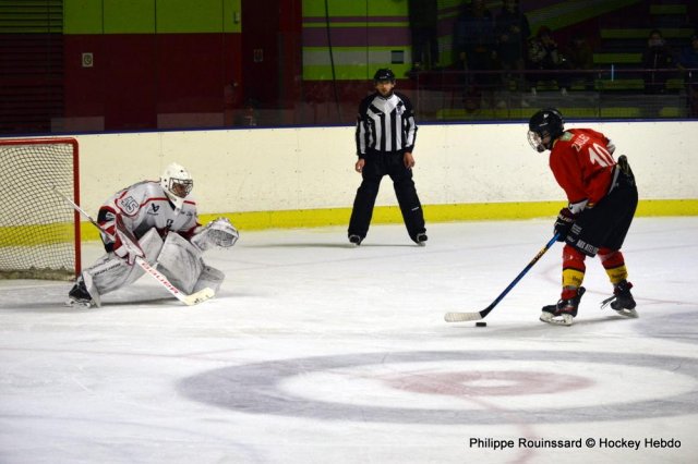 Photo hockey match Besançon - Dijon  le 27/01/2024