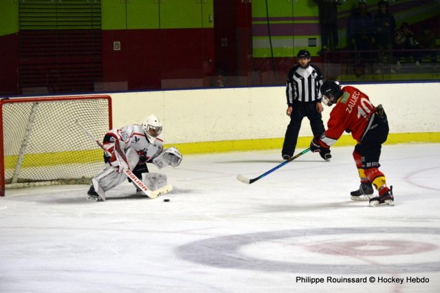 Photo hockey match Besançon - Dijon  le 27/01/2024