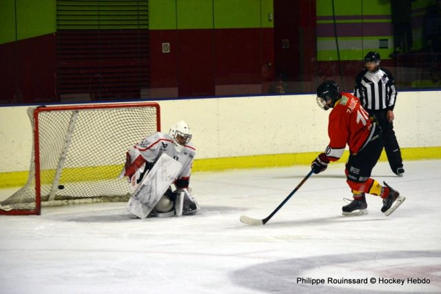Photo hockey match Besançon - Dijon  le 27/01/2024