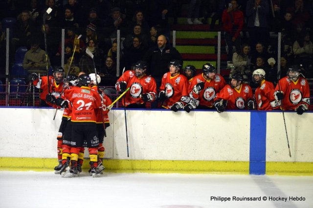 Photo hockey match Besançon - Dijon  le 27/01/2024
