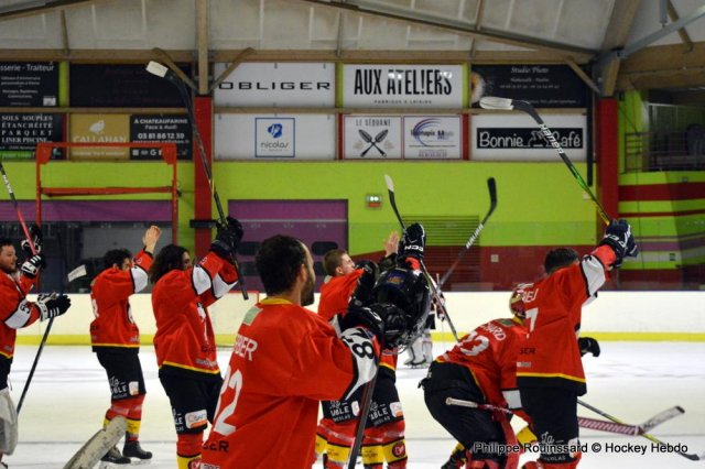 Photo hockey match Besançon - Dijon  le 27/01/2024