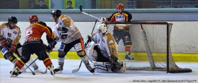 Photo hockey match Meudon - Chambéry le 10/10/2009
