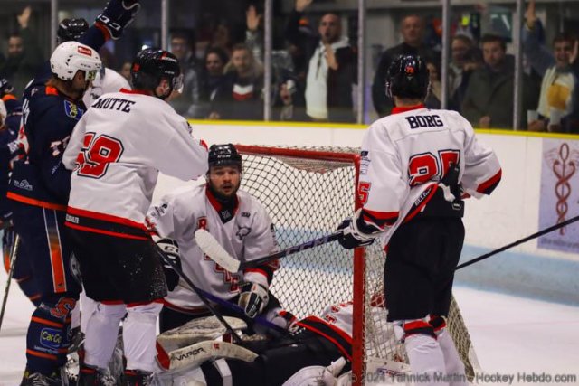 Photo hockey match Clermont-Ferrand - Toulouse-Blagnac le 27/01/2024