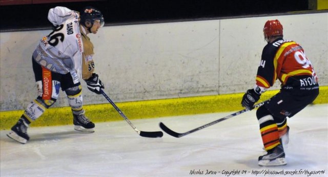 Photo hockey match Meudon - Chambéry le 10/10/2009
