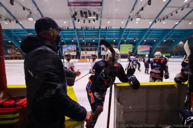 Photo hockey match Clermont-Ferrand - Toulouse-Blagnac le 27/01/2024