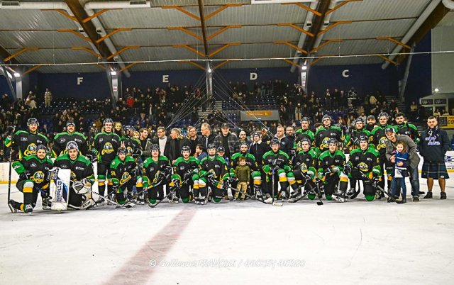 Photo hockey match Nantes - Mont-Blanc le 27/01/2024