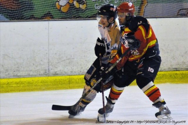 Photo hockey match Meudon - Chambéry le 10/10/2009