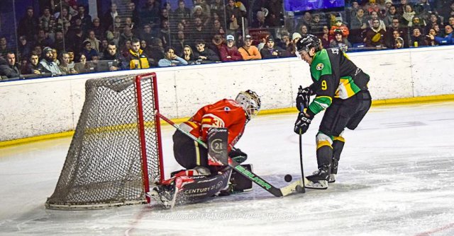 Photo hockey match Nantes - Mont-Blanc le 27/01/2024