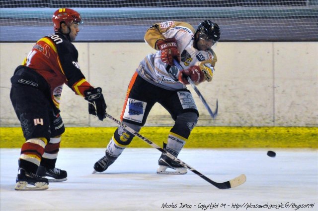 Photo hockey match Meudon - Chambéry le 10/10/2009