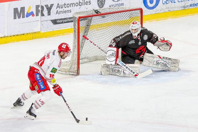 Photo hockey match Amiens  - Grenoble  le 28/01/2024