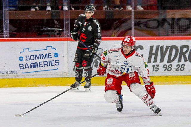 Photo hockey match Amiens  - Grenoble  le 28/01/2024