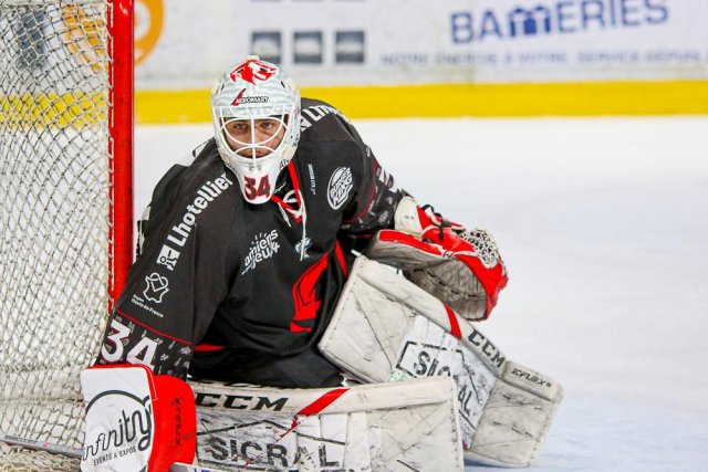 Photo hockey match Amiens  - Grenoble  le 28/01/2024