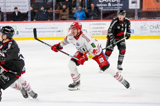 Photo hockey match Amiens  - Grenoble  le 28/01/2024