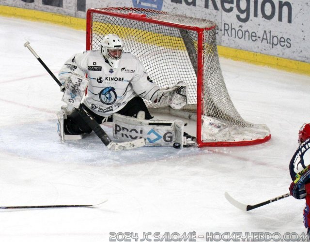 Photo hockey match Grenoble  - Marseille le 30/01/2024