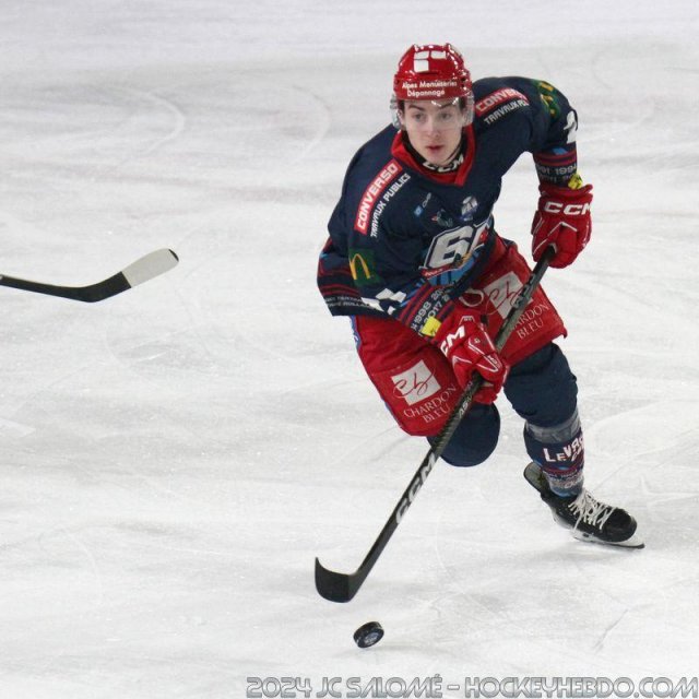 Photo hockey match Grenoble  - Marseille le 30/01/2024