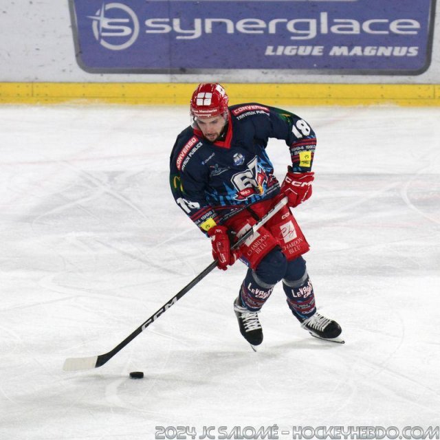 Photo hockey match Grenoble  - Marseille le 30/01/2024