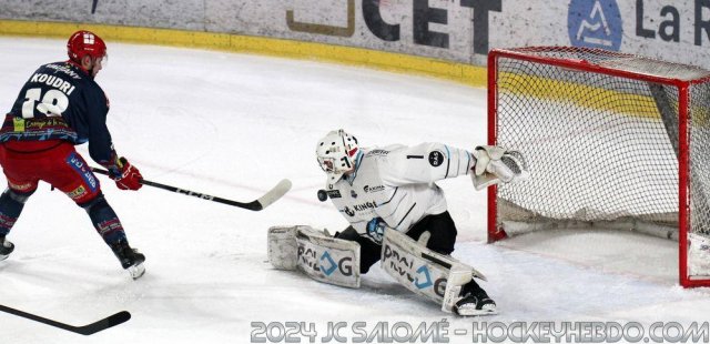 Photo hockey match Grenoble  - Marseille le 30/01/2024