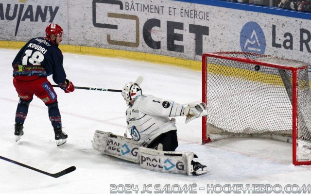 Photo hockey match Grenoble  - Marseille le 30/01/2024