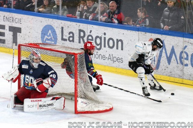 Photo hockey match Grenoble  - Marseille le 30/01/2024