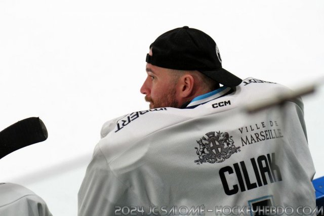 Photo hockey match Grenoble  - Marseille le 30/01/2024
