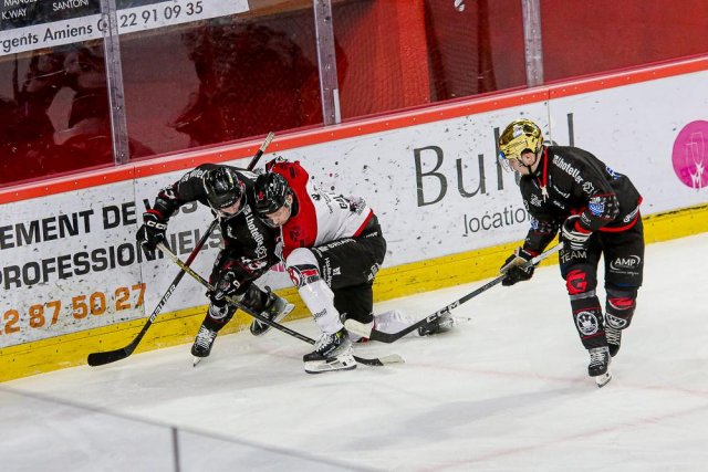 Photo hockey match Amiens  - Briançon  le 02/02/2024