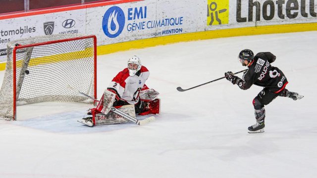Photo hockey match Amiens  - Briançon  le 02/02/2024