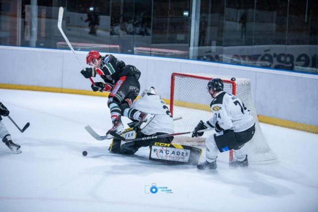 Photo hockey match Mont-Blanc - Brest  le 03/02/2024