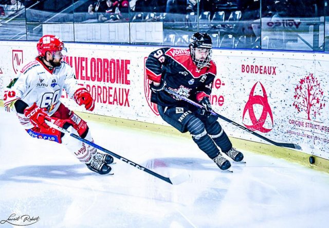 Photo hockey match Bordeaux - Grenoble  le 02/02/2024