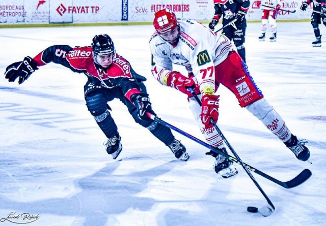 Photo hockey match Bordeaux - Grenoble  le 02/02/2024