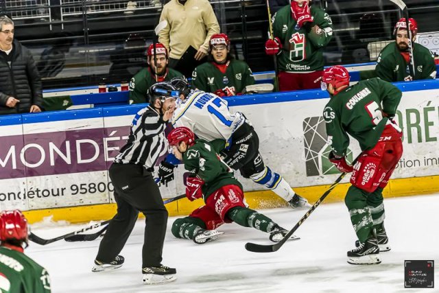 Photo hockey match Cergy-Pontoise - Gap  le 02/02/2024