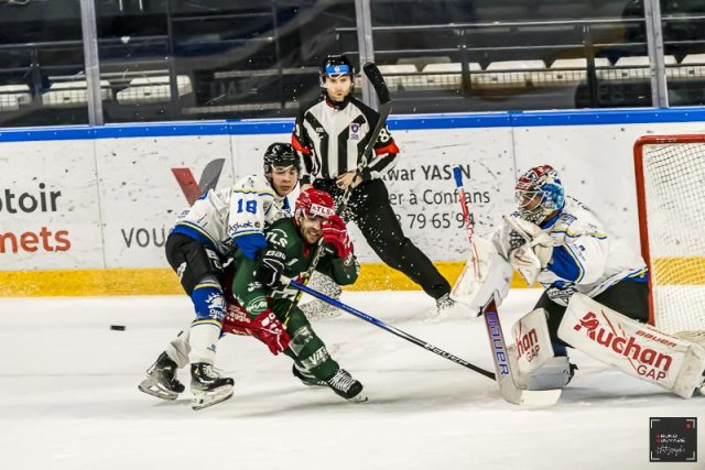 Photo hockey match Cergy-Pontoise - Gap  le 02/02/2024