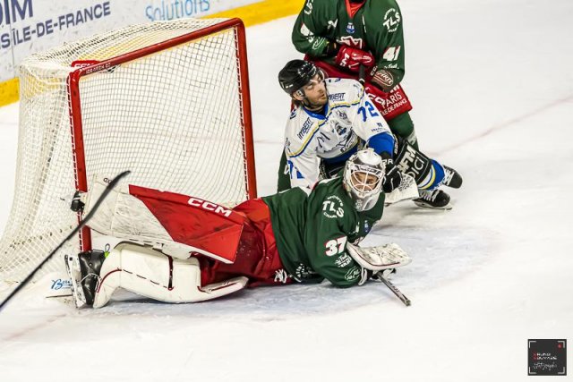 Photo hockey match Cergy-Pontoise - Gap  le 02/02/2024