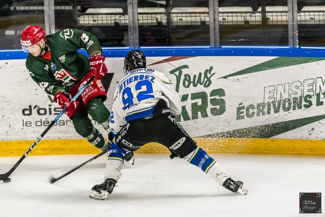 Photo hockey match Cergy-Pontoise - Gap  le 02/02/2024