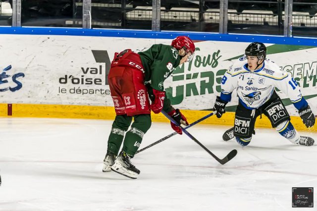 Photo hockey match Cergy-Pontoise - Gap  le 02/02/2024