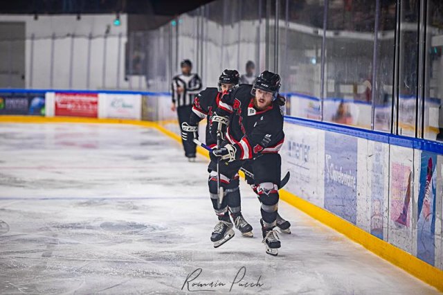 Photo hockey match Toulouse-Blagnac - Courchevel-Méribel-Pralognan le 03/02/2024