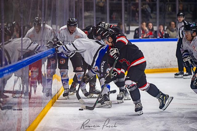 Photo hockey match Toulouse-Blagnac - Courchevel-Méribel-Pralognan le 03/02/2024