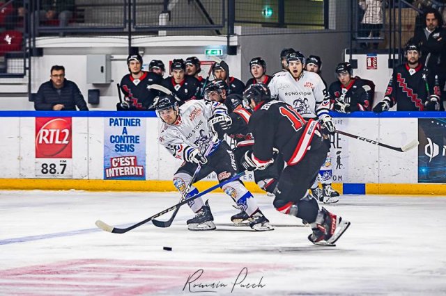 Photo hockey match Toulouse-Blagnac - Courchevel-Méribel-Pralognan le 03/02/2024